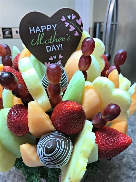 mother's day edible fruit bouquets